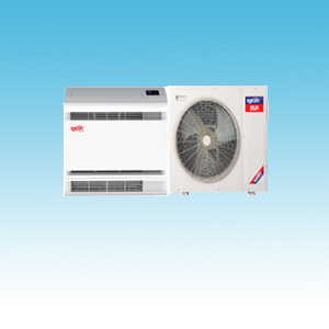 变频低温空气源热泵热风机